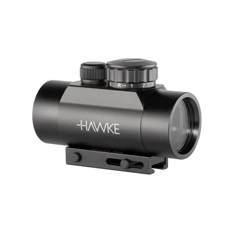 Hawke Red Dot Sight 1x30 Weaver Rail / 9-11mm Rail Red/Green