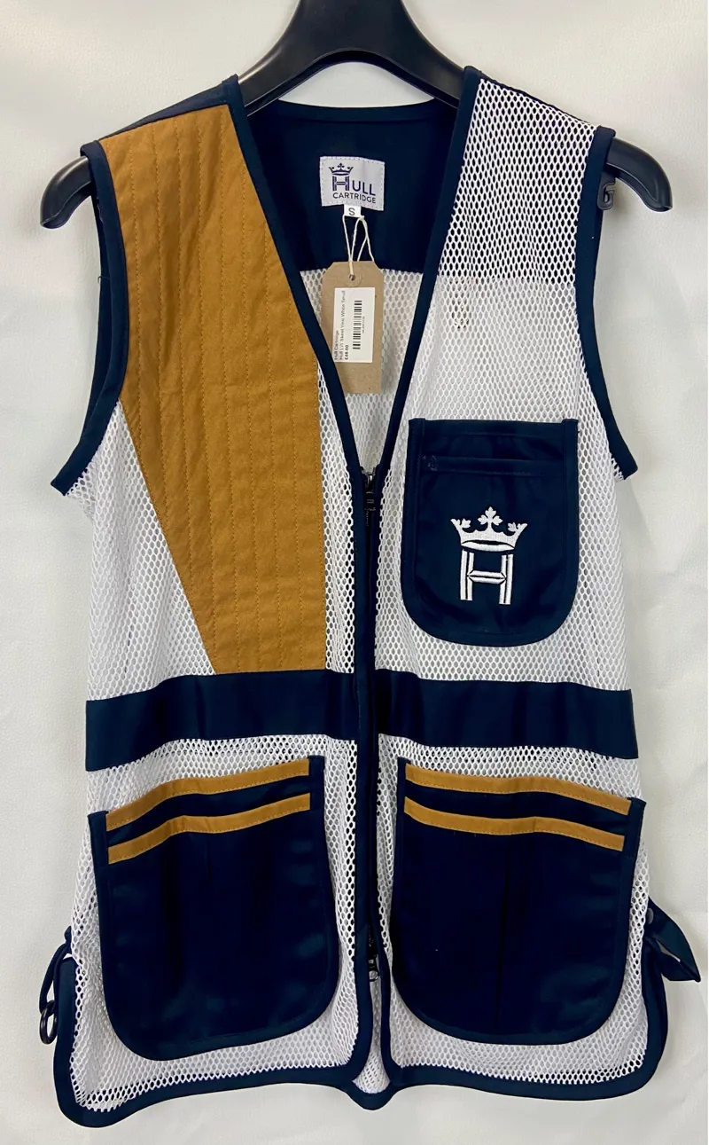 Hull LW Skeet Vest - White S