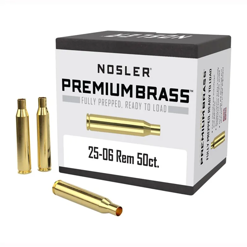 Nosler Brass 25-06 REM