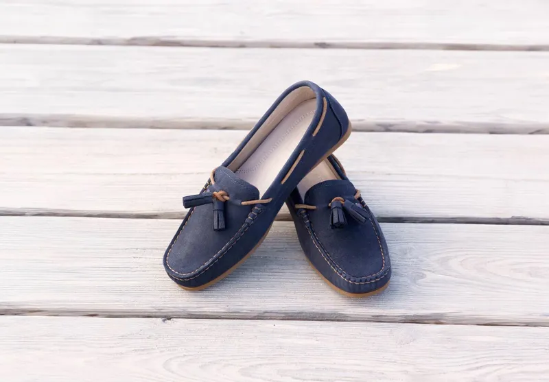 Dubarry Jamaica Deck Shoe - Navy-1