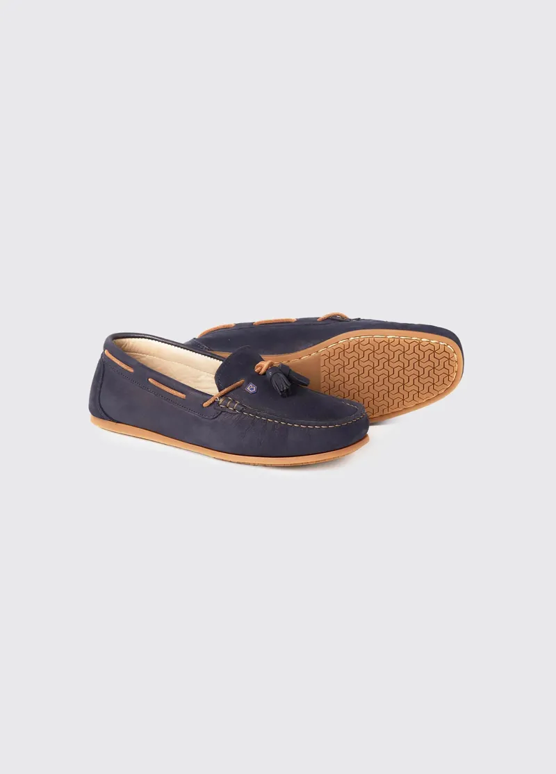 Dubarry Jamaica Deck Shoe - Navy-4