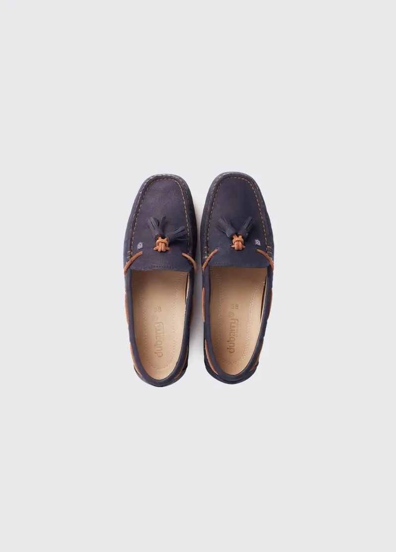 Dubarry Jamaica Deck Shoe - Navy-3