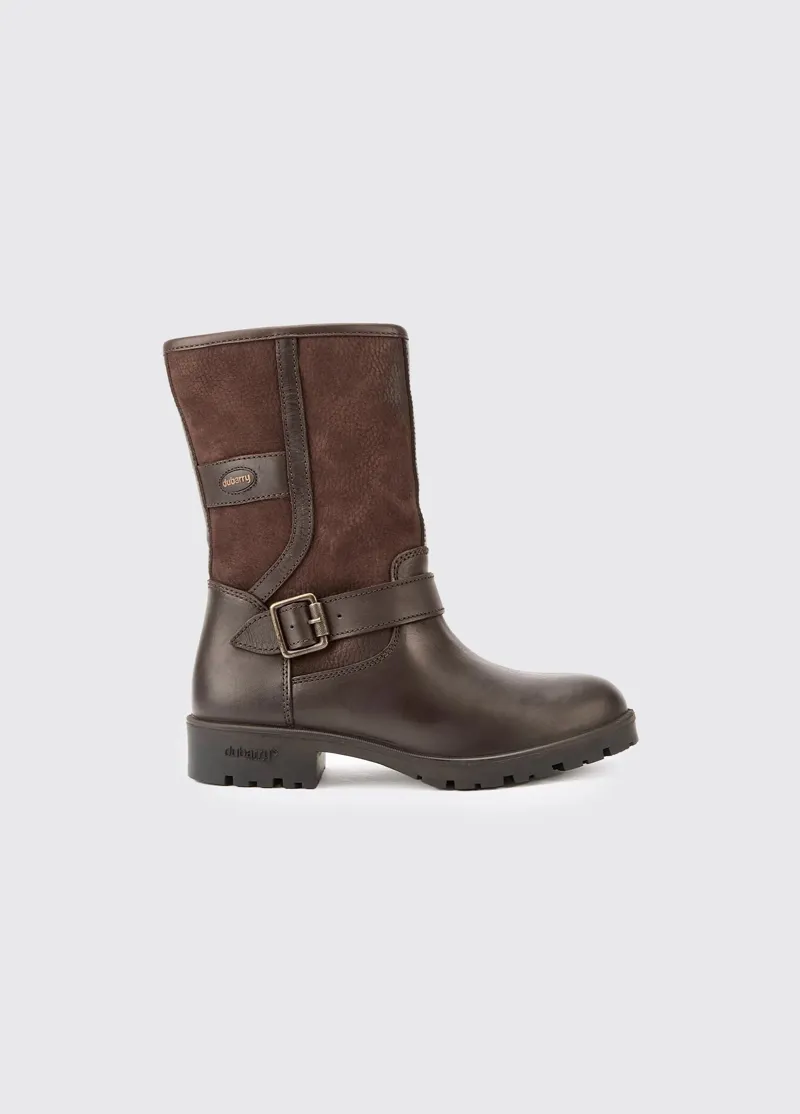 Dubarry Leopardstown Ladies Short Boot - Java-4