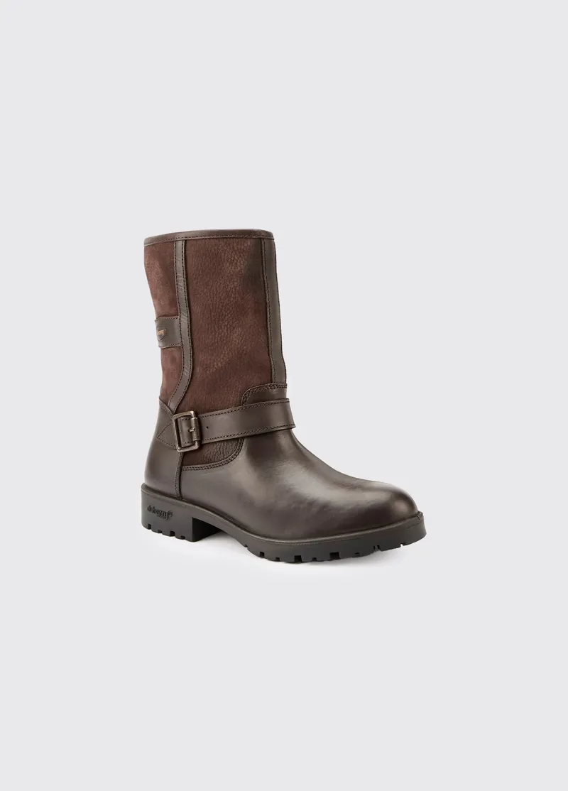 Dubarry Leopardstown Ladies Short Boot - Java