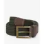 Barbour Nevis Stretch Webbing Belt - Dark Olive