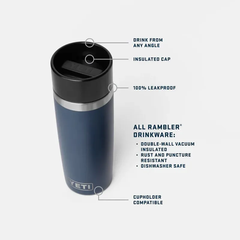 Yeti Rambler 16oz Travel Bottle - Navy-4