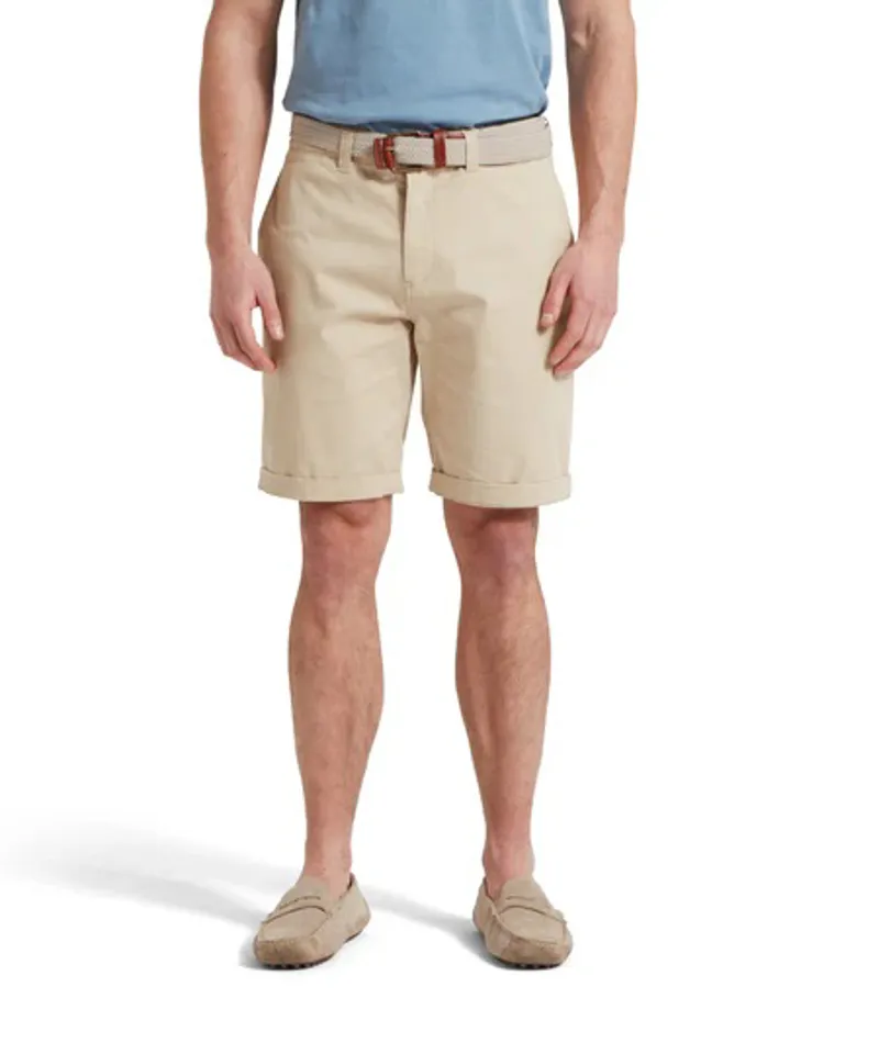 Schofell Men's Harlech Short - Oat-2