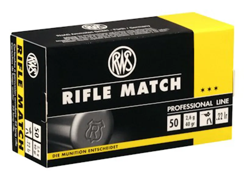 RWS .22 40gr Rifle Match