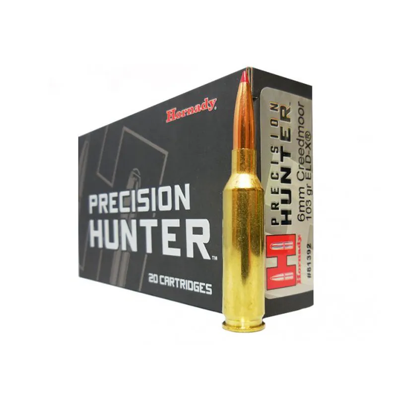 Hornady Precision Hunter 6mm Creedmoor 103gr