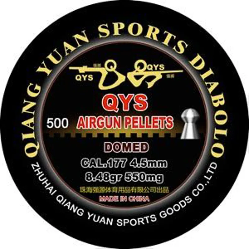 QYS Domed .177 8.48gr Pellets