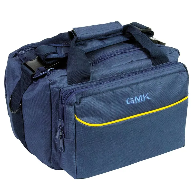 GMK Cartridge Bag Blue With Yellow Piping