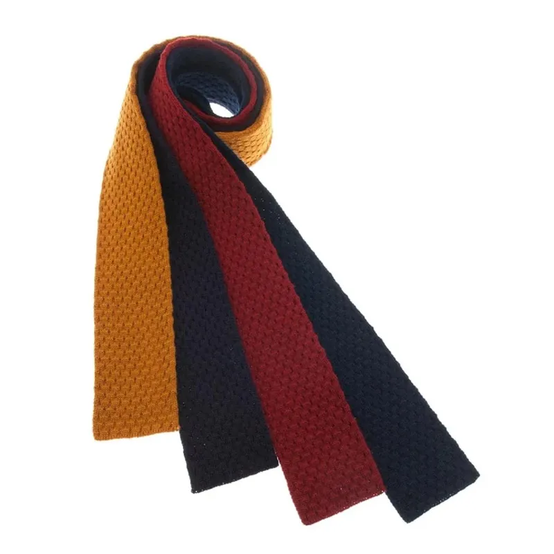 Schoffel Knitted Tie Red