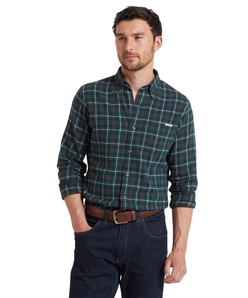 Schoffel Akenham Shirt - Botanical Green-1