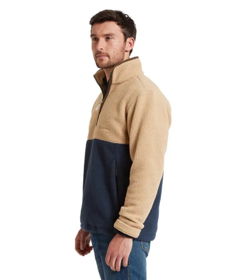 Schoffel Berkeley Retro Fleece - Navy/Tan-6