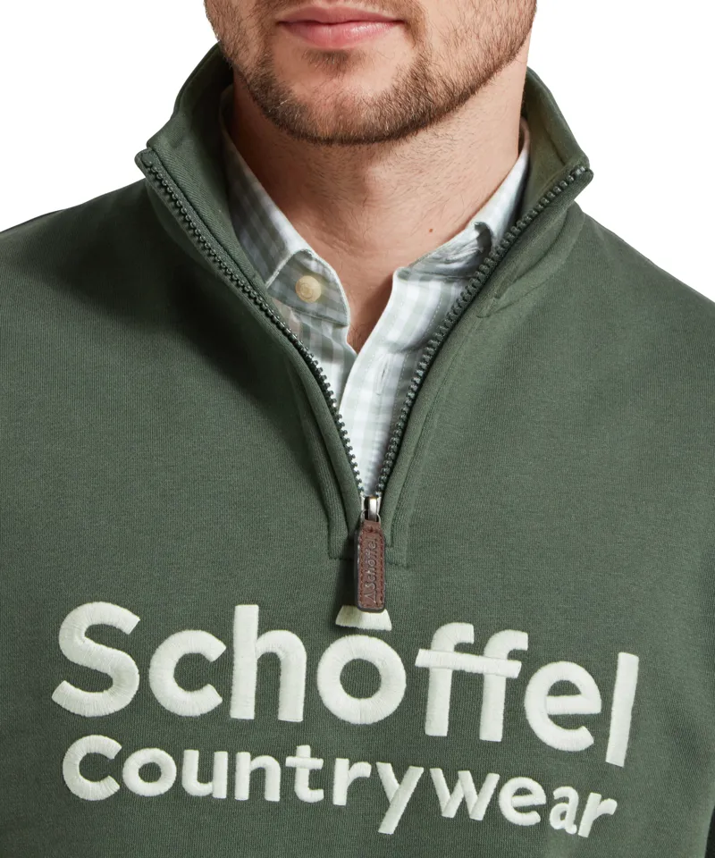 Schoffel Bude Sweatshirt - Dark Forest-4