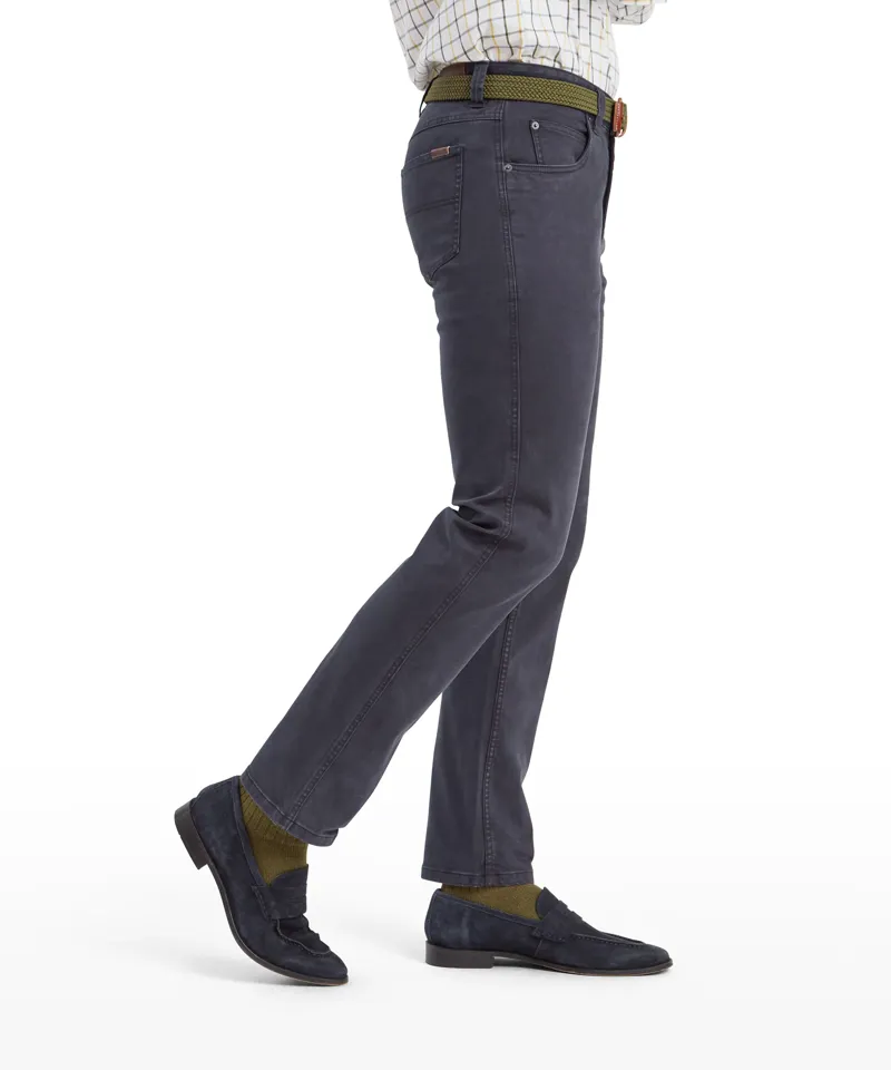 Schoffel Canterbury 5 Pocket Jean Charcoal-2