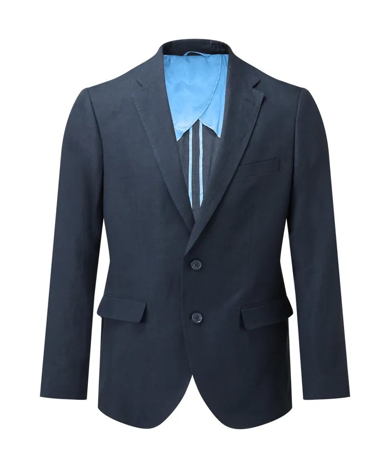 Schoffel Cowes Linen Jacket - Navy