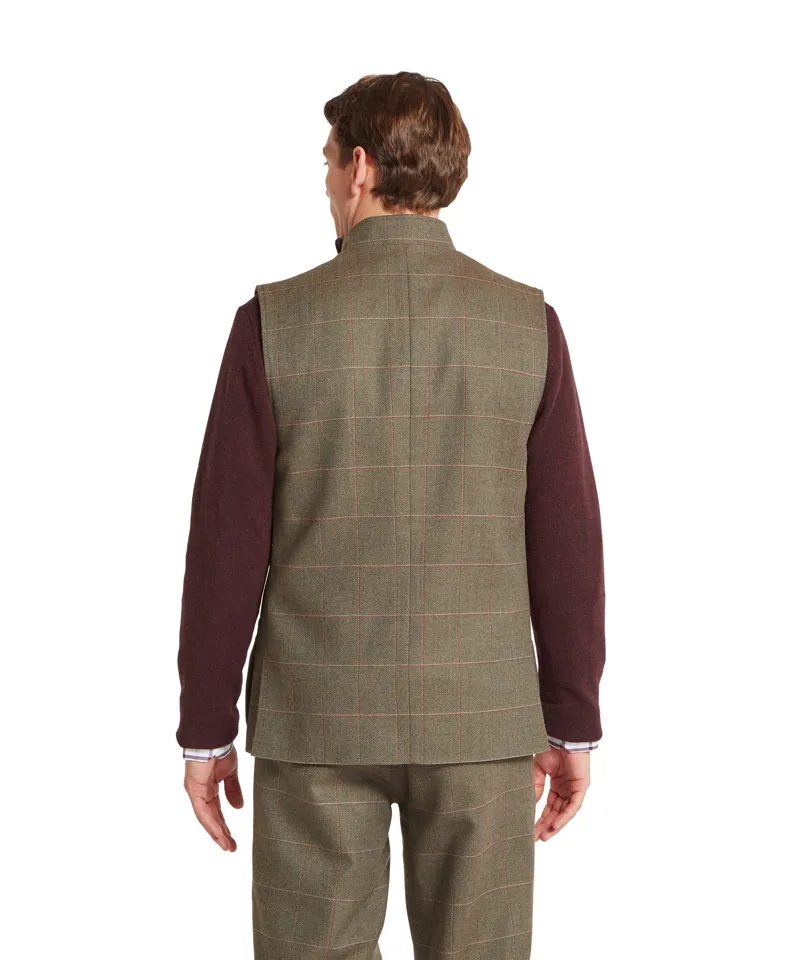 Schoffel Holcot Tweed Waistcoat - Lochlane Tweed-4
