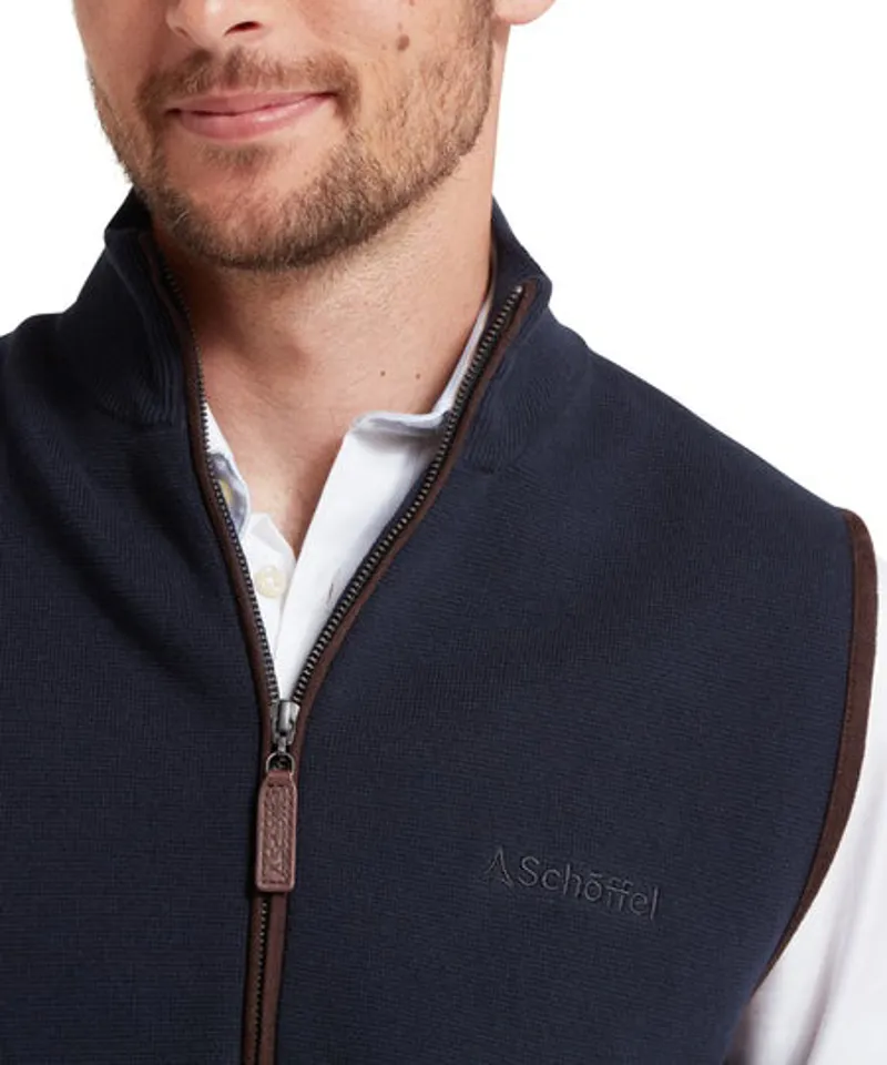 Schoffel Marlow Gilet - Navy-4