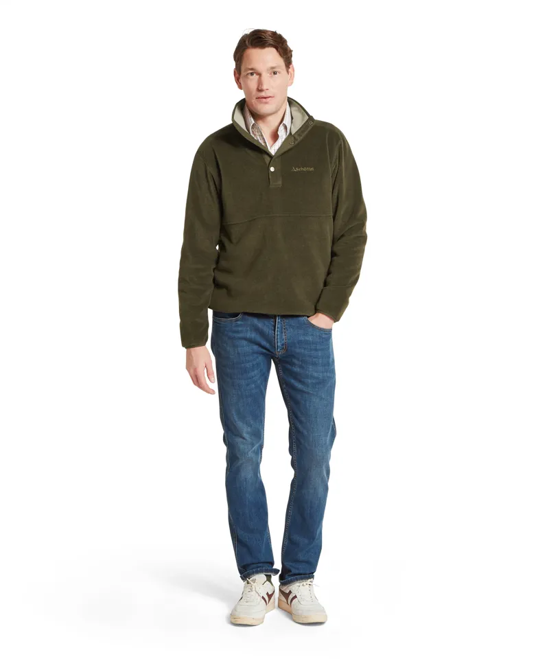 Schoffel Norton Fleece - Dark Olive-2