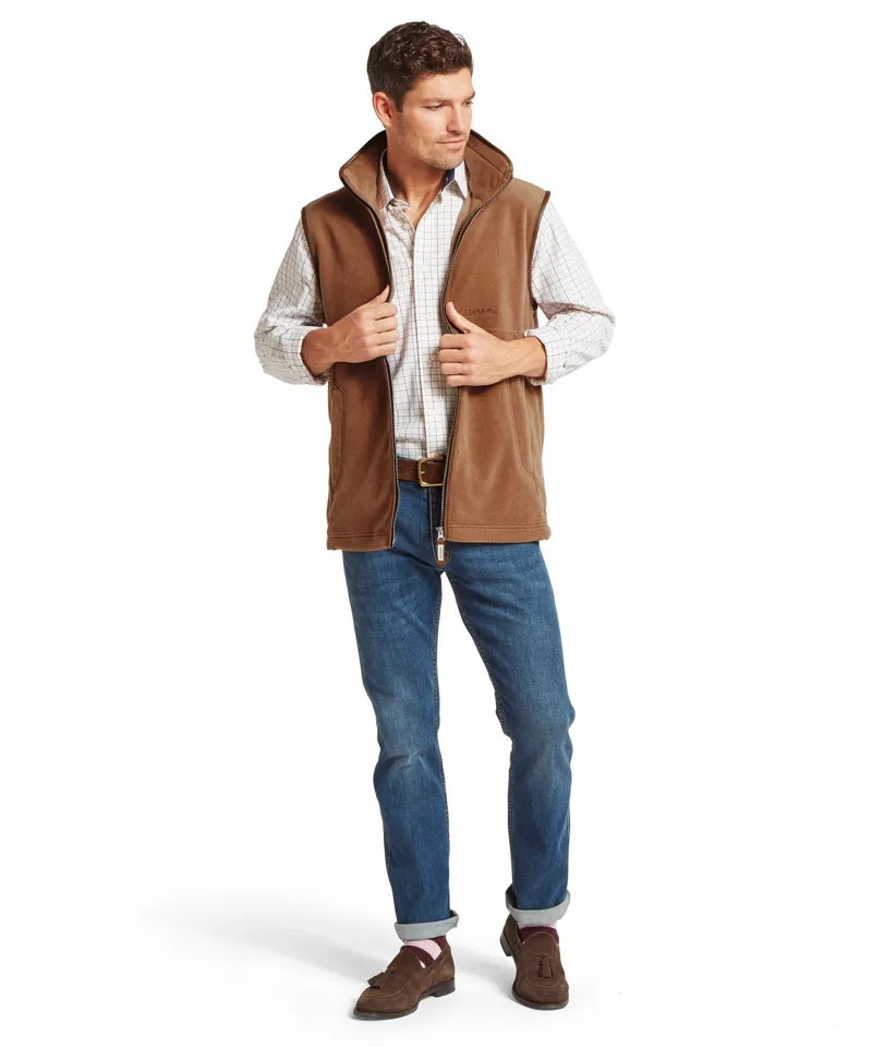 Schoffel Oakham Fleece - Toffee-2