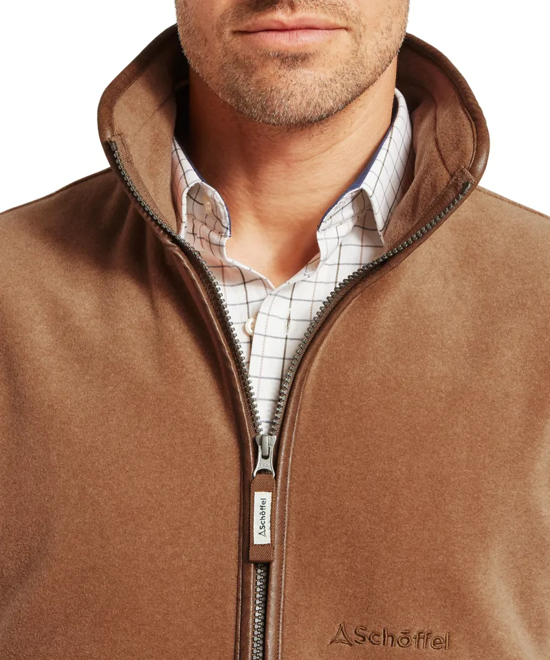 Schoffel Oakham Fleece - Toffee-5