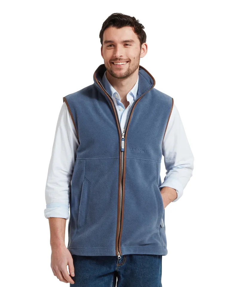 Schoffel Oakham Gilet - Storm Blue-1