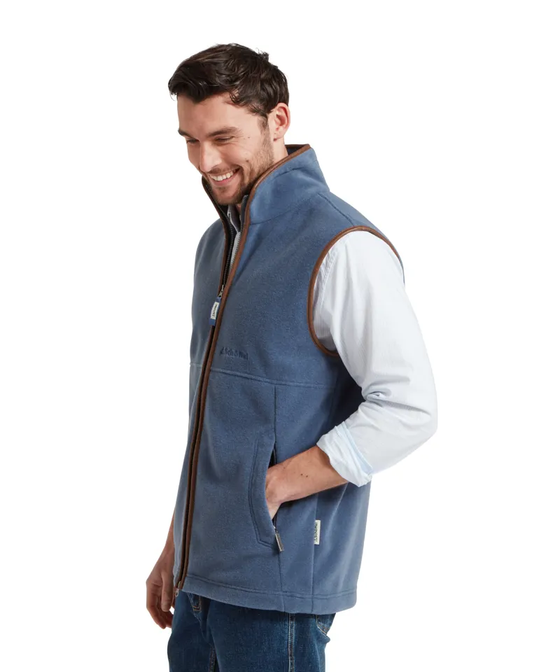 Schoffel Oakham Gilet - Storm Blue-2