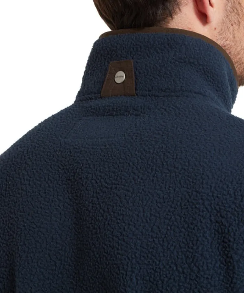 Schoffel Oakham Retro Fleece Gilet - True Navy-5