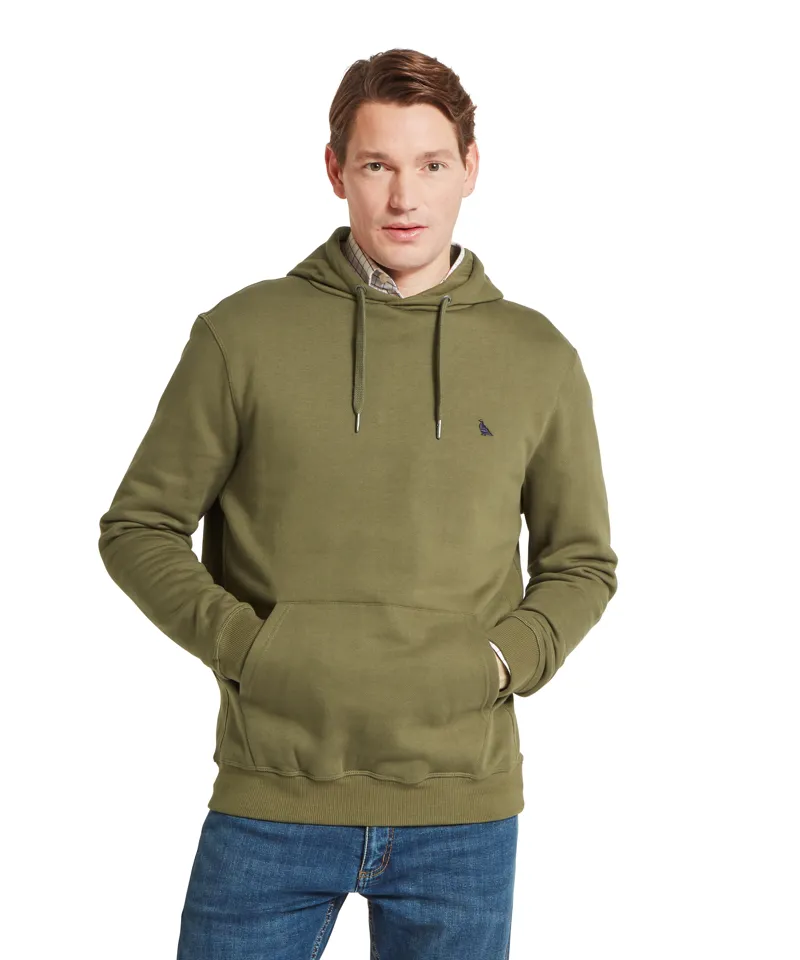 Schoffel Pentire Hoodie - Dark Khaki Green-1