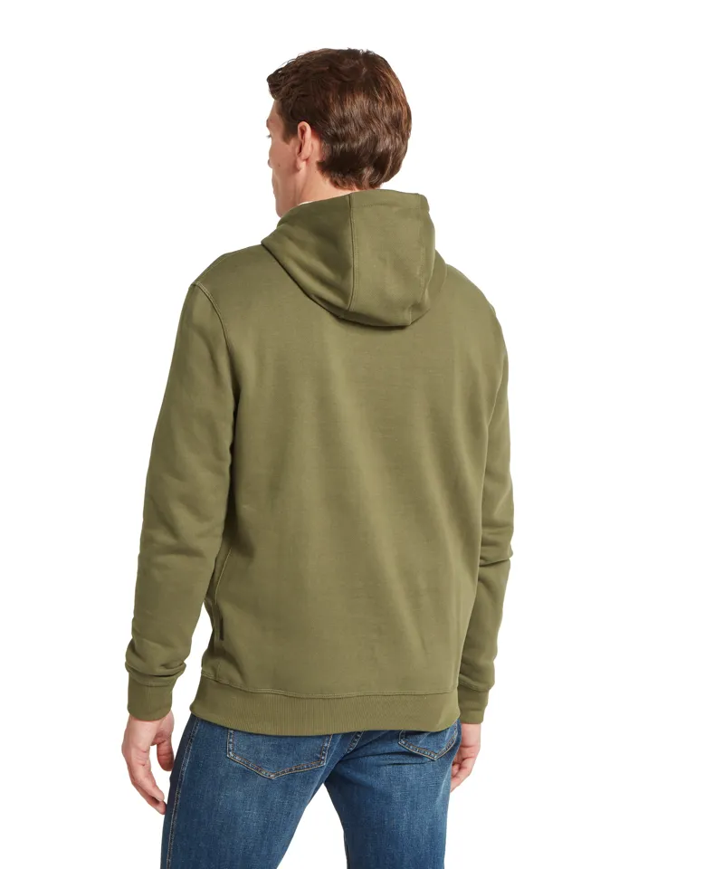 Schoffel Pentire Hoodie - Dark Khaki Green-5