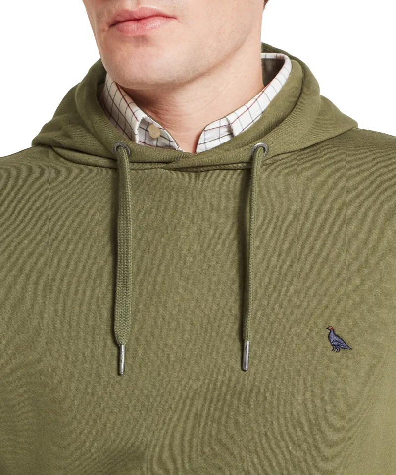 Schoffel Pentire Hoodie - Dark Khaki Green-3