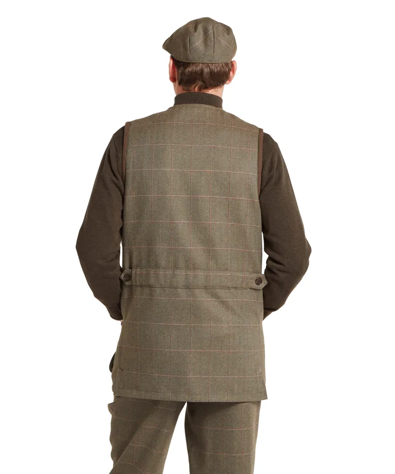 Schoffel Ptarmigan Tweed Waistcoat II - Lochlane Tweed-4