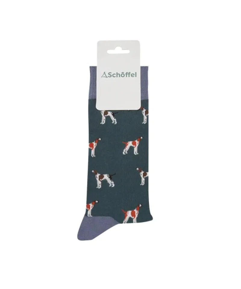 Schoffel Green Pointer Sock