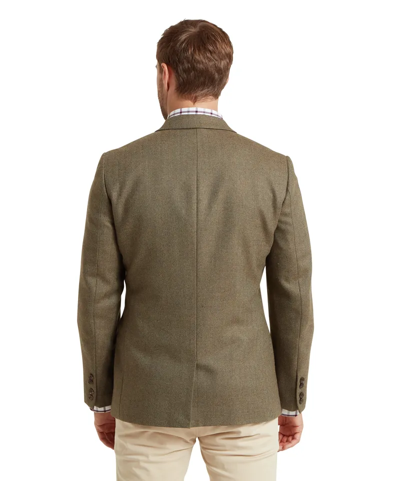 Schoffel St Andrews Tweed Sports Jacket - Loden Green-4
