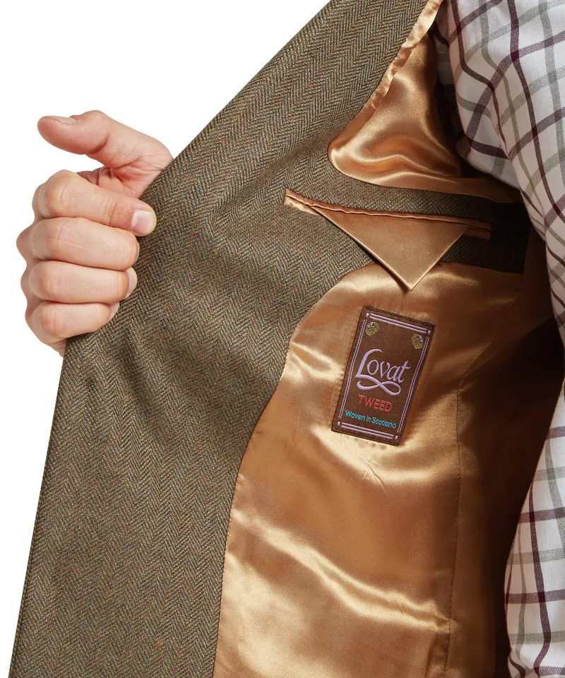 Schoffel St Andrews Tweed Sports Jacket - Loden Green-6