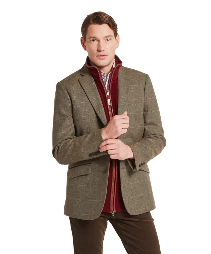 Schoffel St Andrews Tweed Sports Jacket - Lochlane Tweed-1