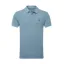 Schoffel St Ives Garment Dyed Polo Shirt - Dark Pigeon Blue