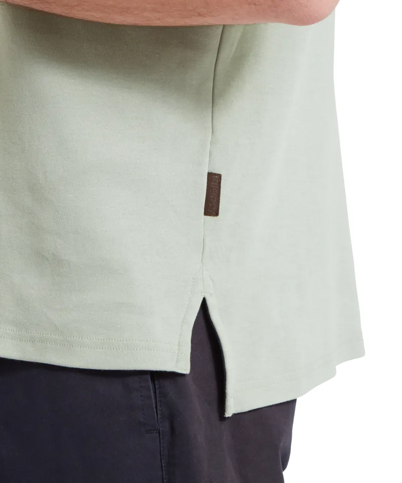 Schoffel St Ives Jersey Polo Shirt - Aqua Grey-5