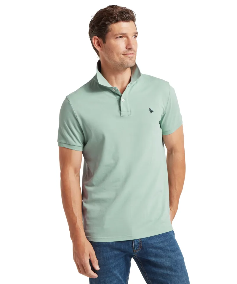 Schoffel St Ives Polo Shirt - Surf Blue-1
