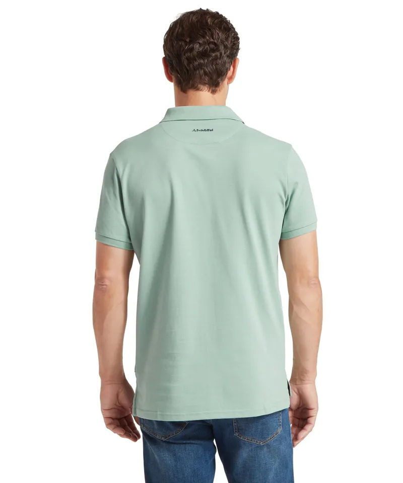 Schoffel St Ives Polo Shirt - Surf Blue-3