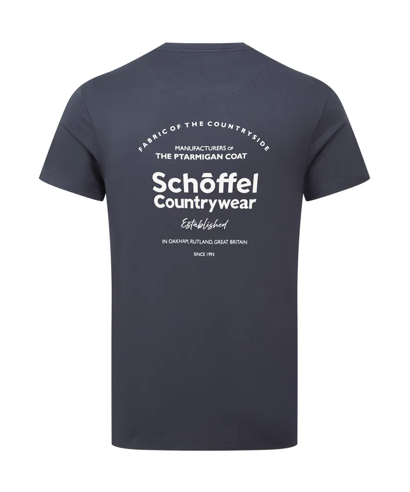 Schoffel Talland T-Shirt - Navy Heritage Print