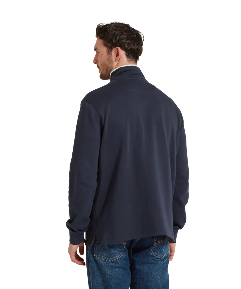 Schoffel Trencrom 1/4 Zip - Navy/Stone-4