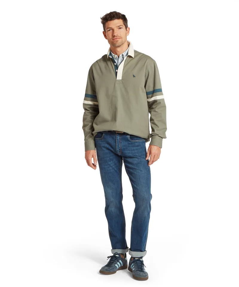 Schoffel Truro Deck Shirt - Agave Green-1