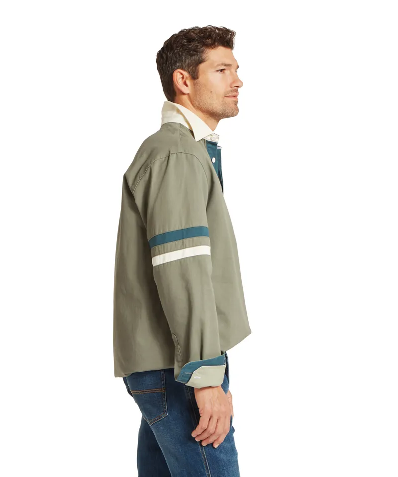 Schoffel Truro Deck Shirt - Agave Green-4