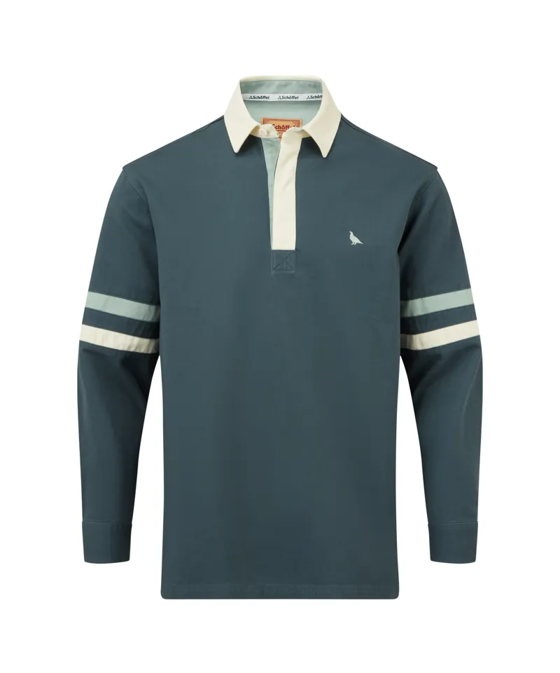 Schoffel Truro Deck Shirt - Deep Ocean Blue
