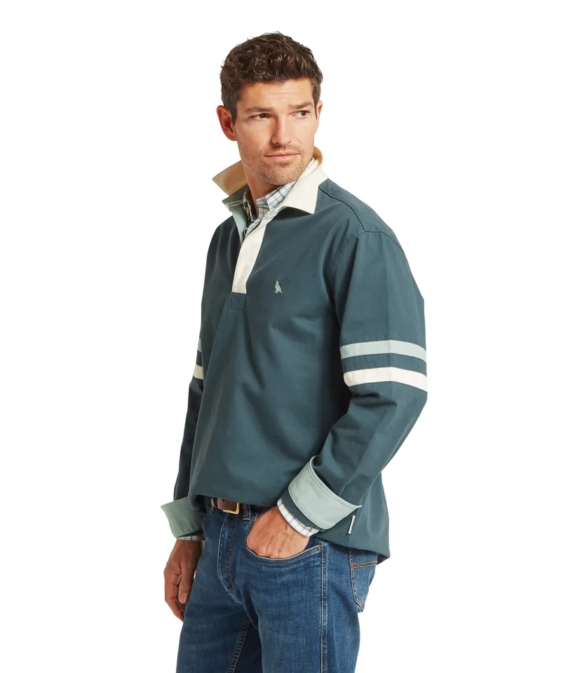 Schoffel Truro Deck Shirt - Deep Ocean Blue-2