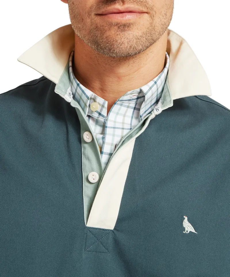 Schoffel Truro Deck Shirt - Deep Ocean Blue-4