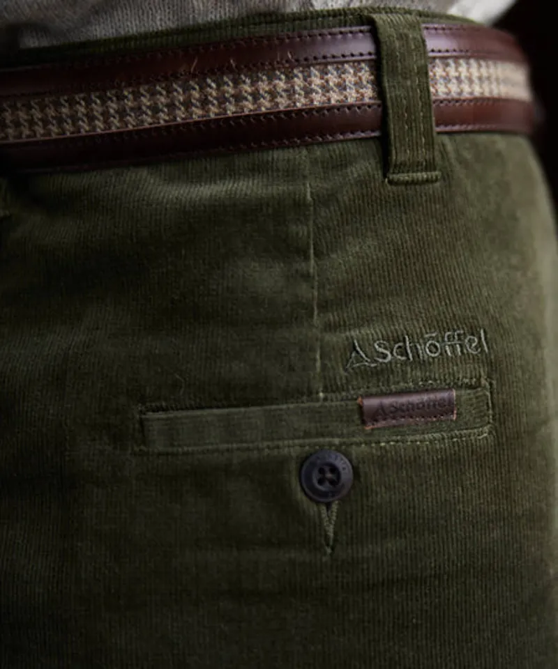 Schoffel Hartington Belt - Houndstooth Tweed-2