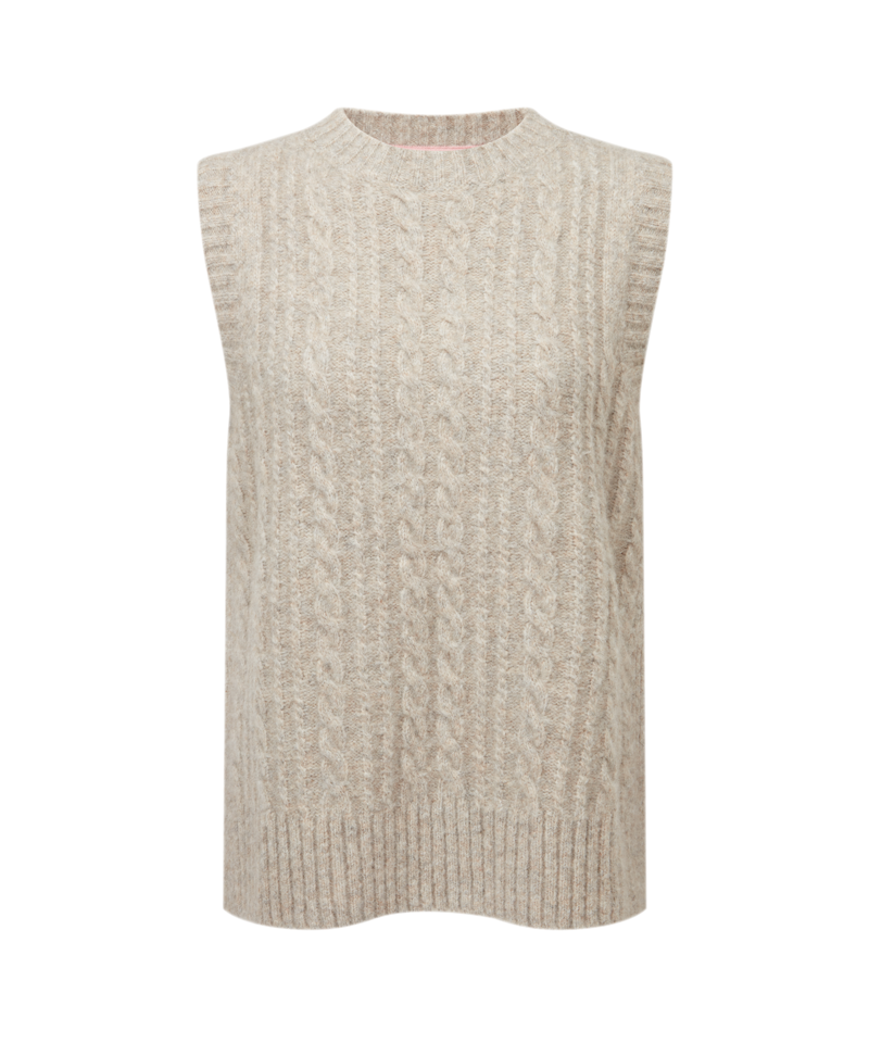 Schoffel Evie Sleeveless Jumper - Cobblestone